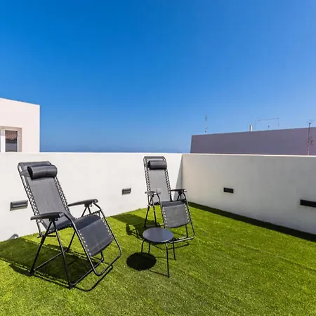 Modern Balcony House - Solarium Terrace - Parking * Arafo